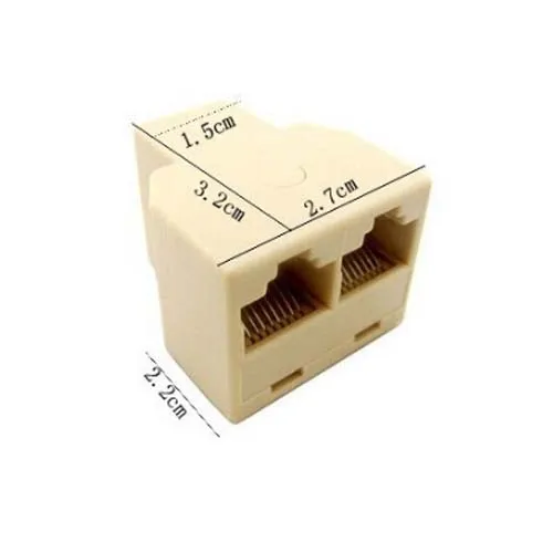 RJ45 CAT5 6 Ethernet кабель Порт локальной сети от 1 до 2 розетка Новинка|adapter connector|adapter