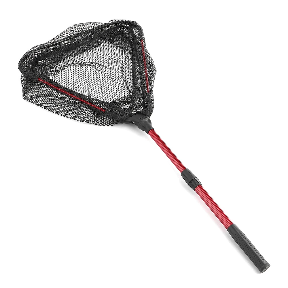 ILure новый складной рыболовный сачок для ловли нахлыстом складная