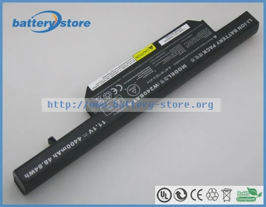 Новые оригинальные аккумуляторы для ноутбуков для W240BUBAT-6, W240BUBAT-3, W251EU, W251EL, 6-87-W15ES-4YP, zoostorm 7872-9043/A, 11,1 В, 6 ячеек