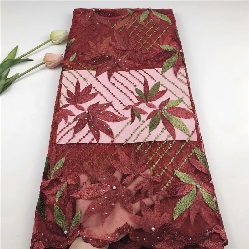Новый дизайн 2019 африканская кружевная ткань высокого качества французская