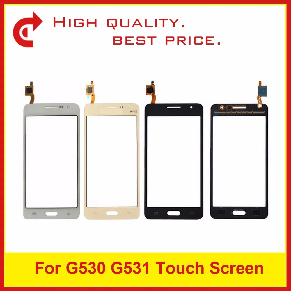 10 шт./лот дигитайзер для Samsung Galaxy Grand Prime G530 G5308 G530H сенсорный экран панель датчик