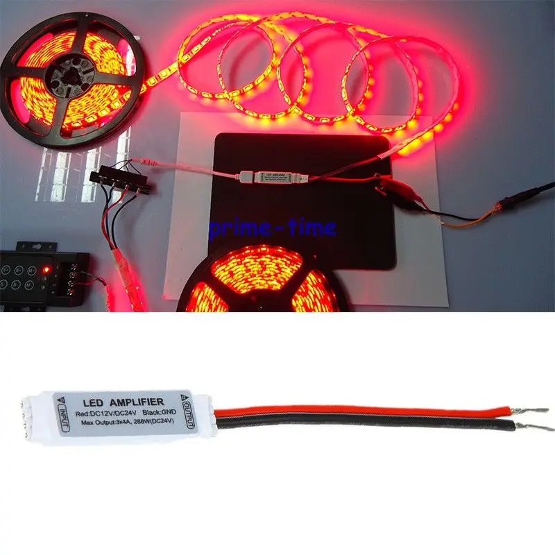 5 шт. мини RGB Led усилитель для 5050 3528 rgb ленточный светильник 12 в 3 * 4A 144 Вт