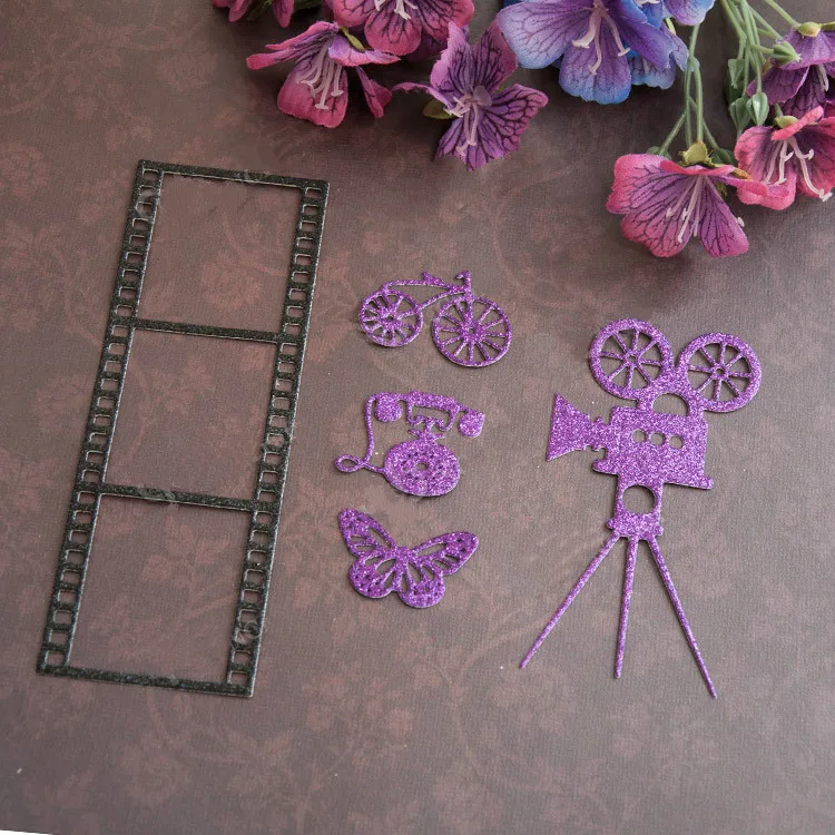 Металлическая пленка для прожектора трафареты DIY скрапбукинга фотоальбом