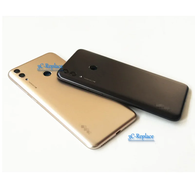 Высокое качество 6,26 дюймов для huawei Honor 8C задняя крышка батарейного отсека Корпус задней части стекла
