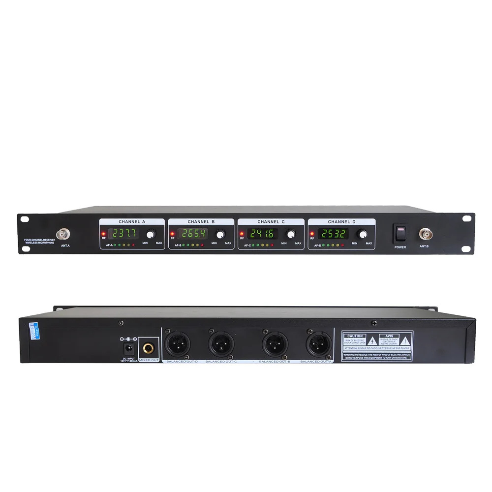Freeboss K-6600 VHF 4 ручной беспроводной микрофон Динамический капсульный