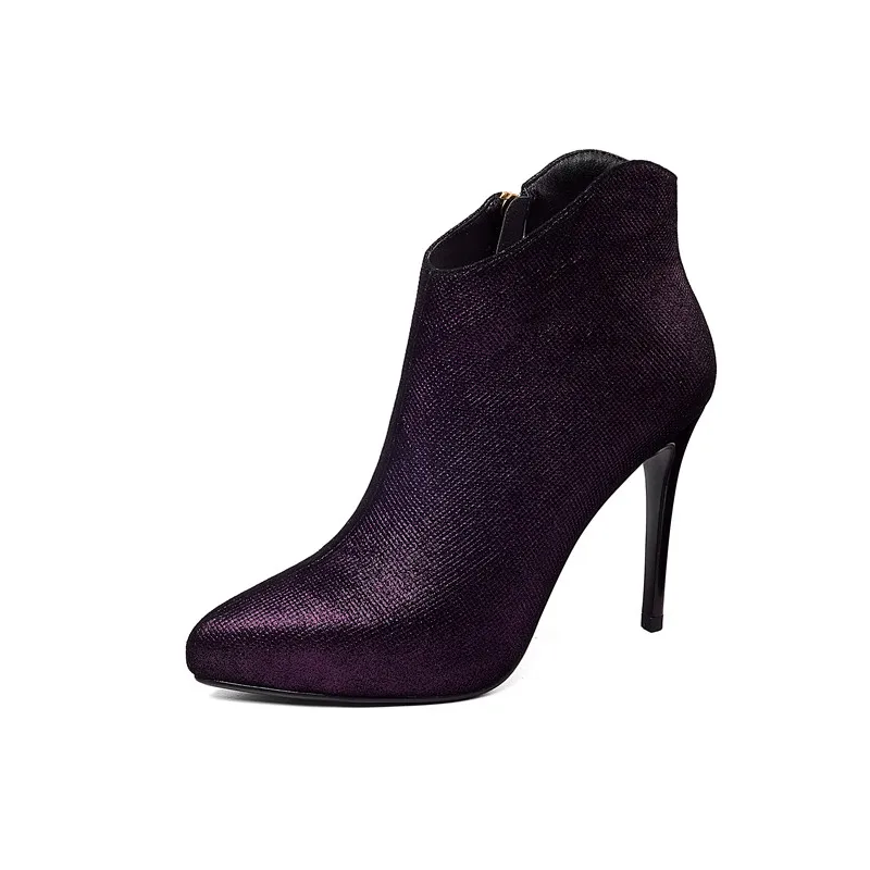 Stylesowner/популярные модные дизайнерские женские короткие ботинки из овчины на