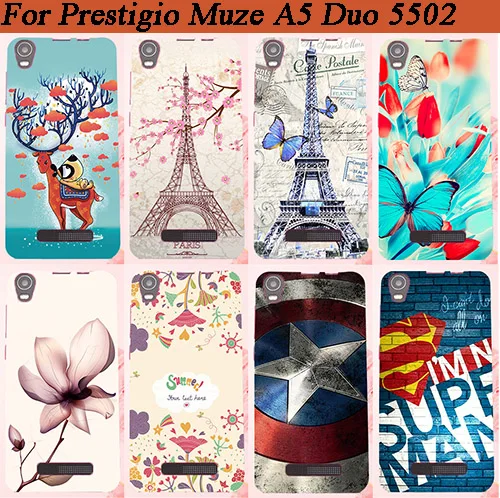Высокое Качество Мягкий ТПУ сотовый Чехол для телефона мобильного Prestigio 5502 типа