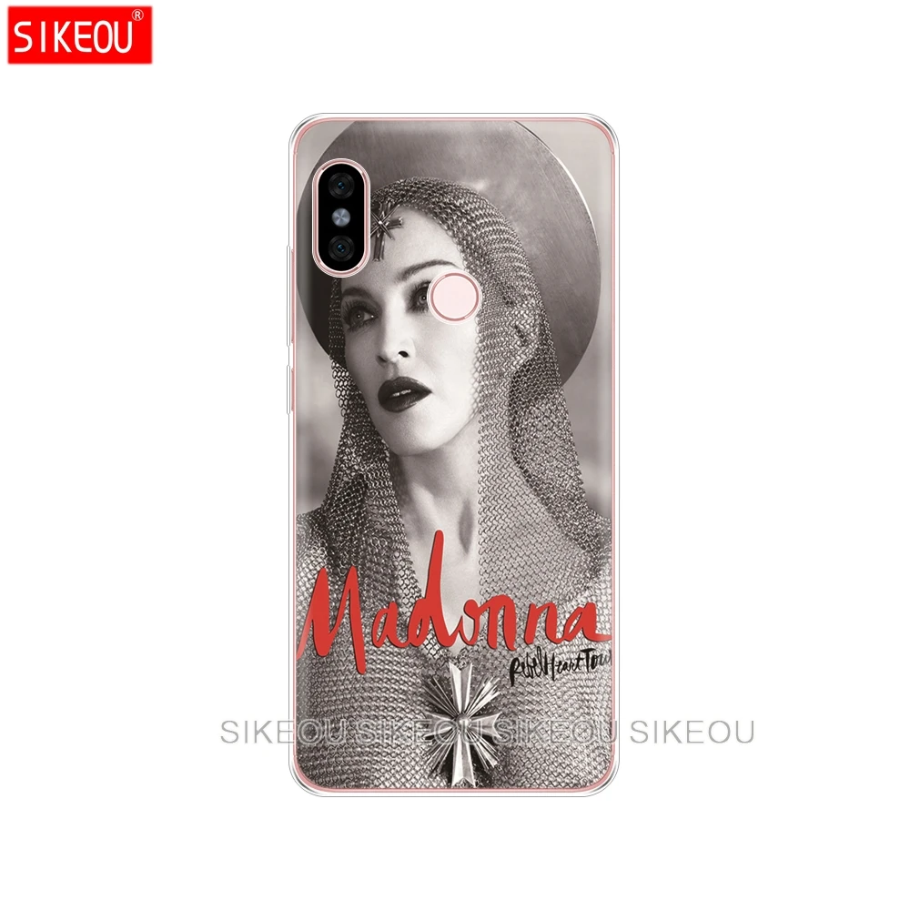 Силиконовый чехол для телефона Xiaomi redmi 5 4 1 1s 2 3 3s pro PLUS note 4X 4A 5A Singer Madonna | Мобильные