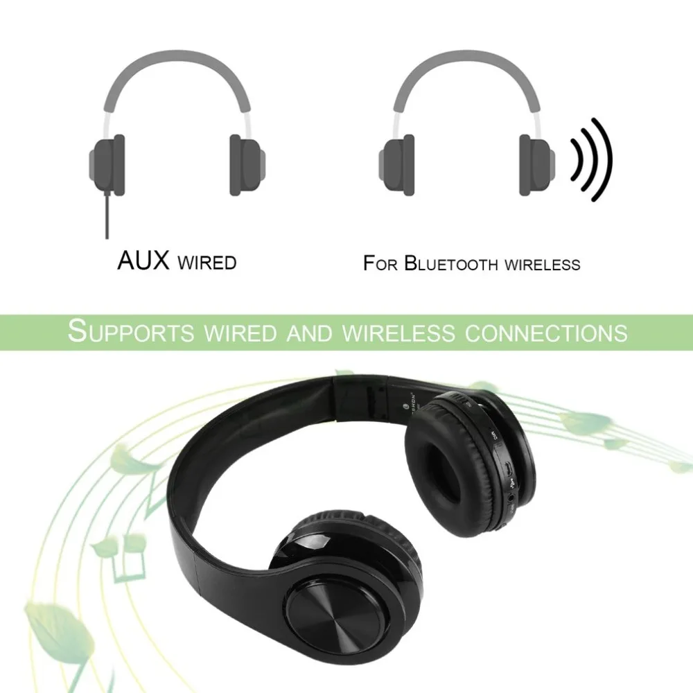 Высокое качество W802 беспроводной Bluetooth Спорт гарнитура Складные стерео наушники