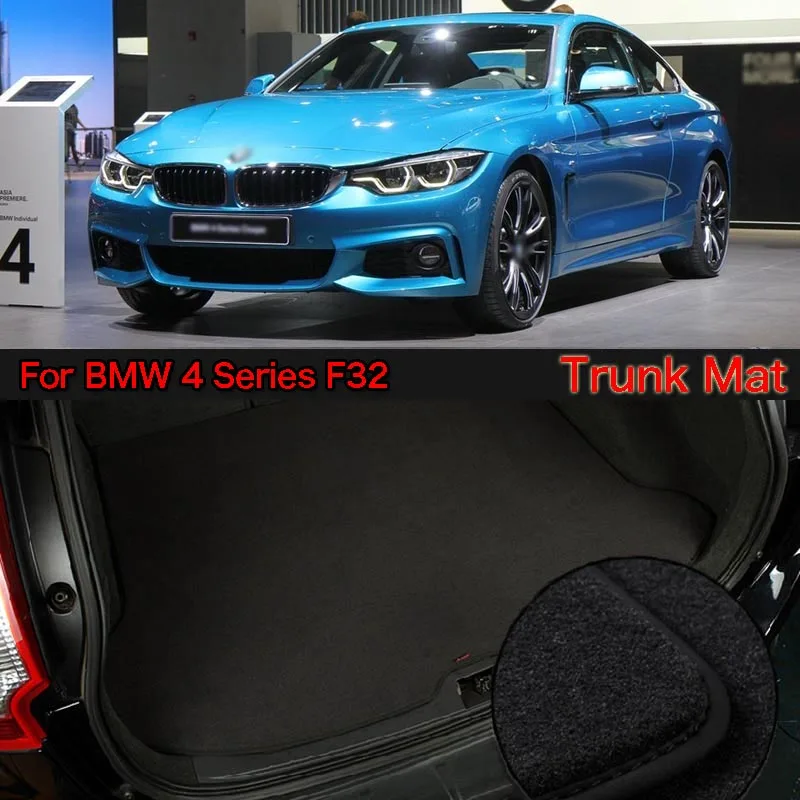 Нейлоновые тканевые моющиеся коврики для багажника автомобиля BMW 4 серии F32 2013