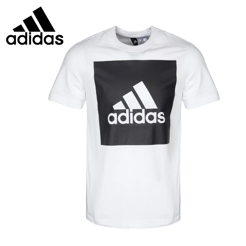 Новое поступление оригинальных мужских футболок Adidas ESS BIGLOGO спортивная одежда с