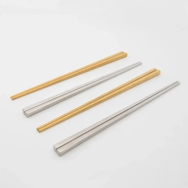 Палочки Youpin кухонные однотонные столовые приборы из нержавеющей стали