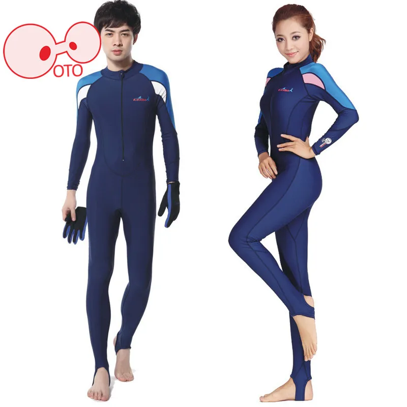 Быстросохнущий купальный костюм UPF50 + для женщин и мужчин дайвинга Снорклинга