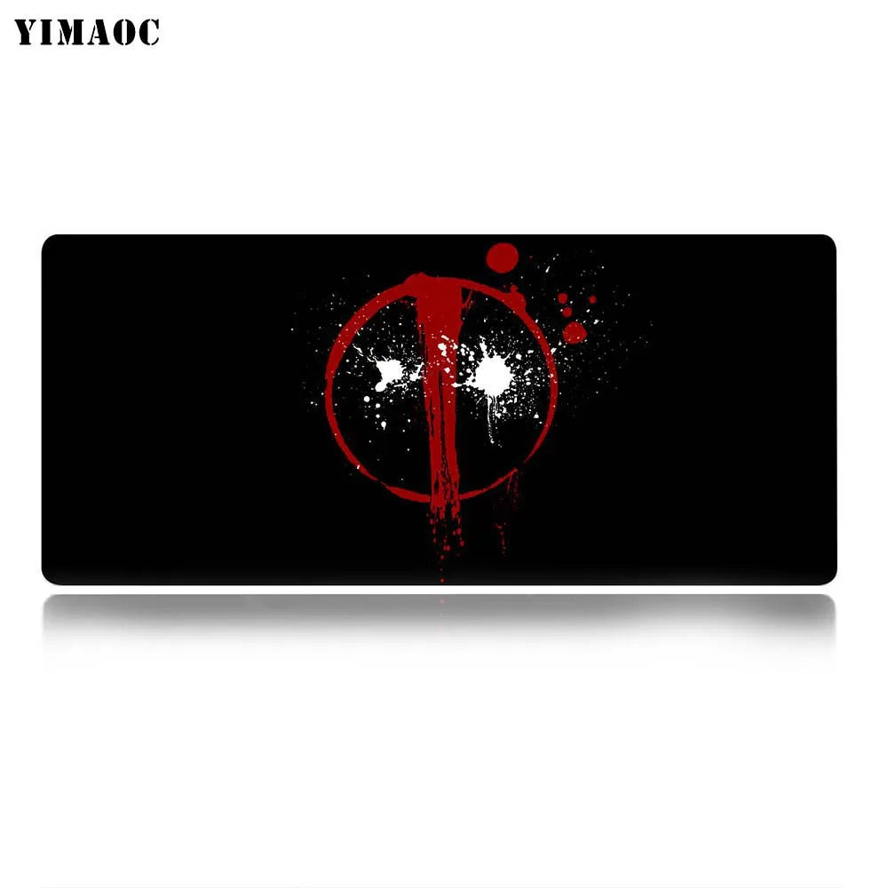 Yomaoc Бэтмен Джокер коврик для мыши 30x80 см компьютерная коврик для мыши Противоскользящий натуральный резиновый игровой коврик для мыши - Цвет: MP1 30x80cm