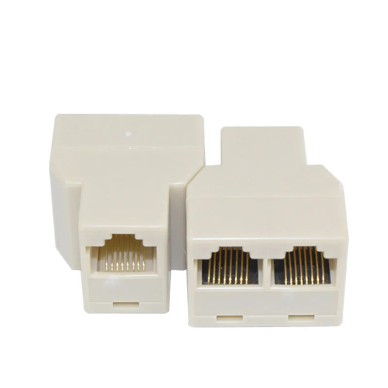 Сетевой кабель локальной сети Ethernet с 1 на 2 каналами Женский Стандарт