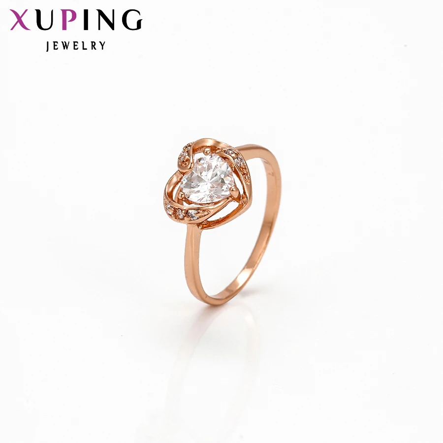 Xuping Fashion Ring Special Design Rings for Women High Quality Gold Color Plated Jewelry Christmas Gift 13372 | Украшения и