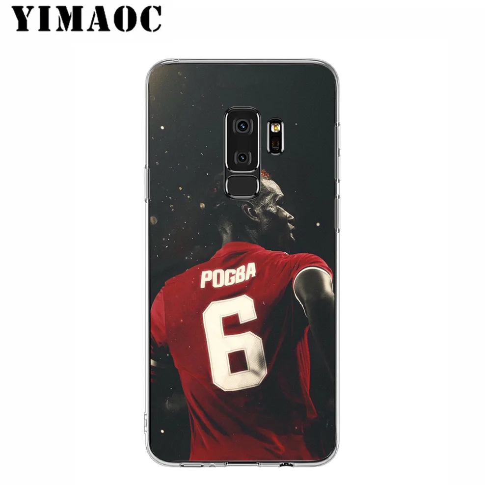 YIMAOC Paul Pogba Dab Soft Silicone Case for Samsung Galaxy A5 A6 Plus A7 A8 A9 2018 J3 J5 J6 J7 2016 2017 EU Version |