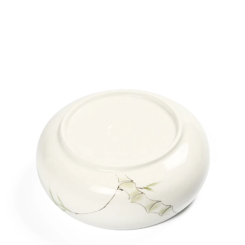 Японский Белый Фарфор ручная роспись бамбуковый чай мыть чайный набор кунг фу