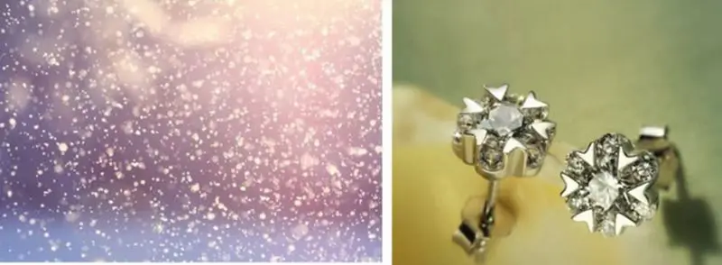 Натуральная 925 пробы Серьги Твердого 925 Silver Снежинка серьги стержня Brincos Женская мода ювелирные изделия E0049
