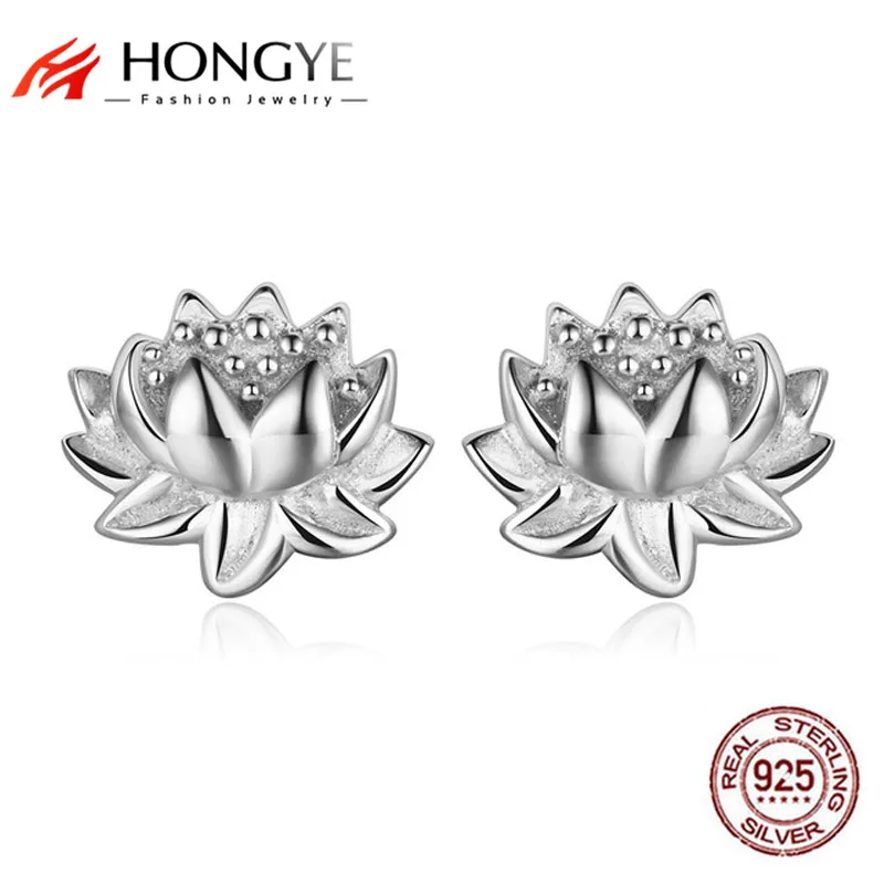 Женские серьги гвоздики в виде цветка серебро 925 пробы|flower stud earrings|stud earringsstud earrings