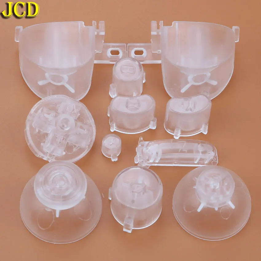 Полный набор JCD колодки для геймпада кнопки A B X Y L R с 3D крышкой джойстика NGC