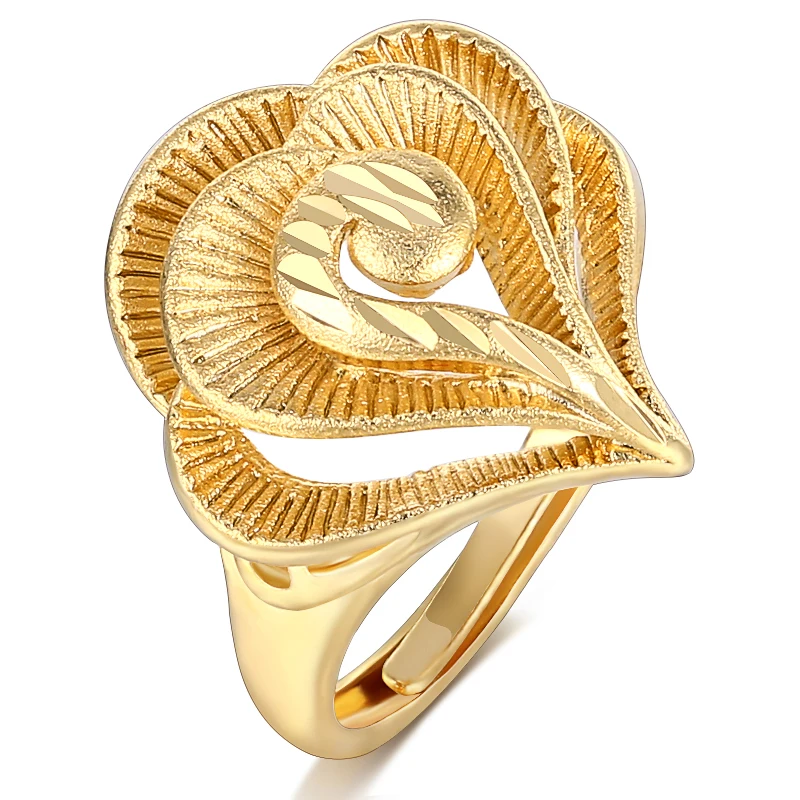 Кольцо женское золотого цвета многослойное кольцо на палец с регулируемым