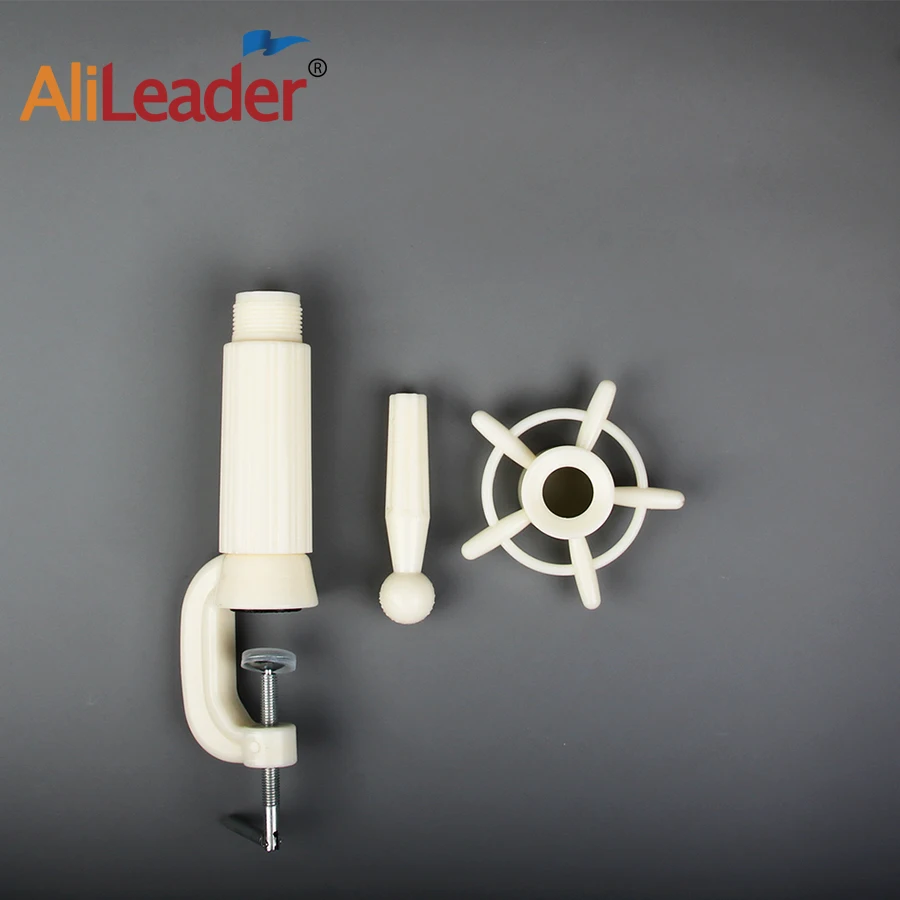 Alileader Black White Color Adjustable Mannequin Holder Wigs Stand For Head Hair Training Tools Free Shipping |