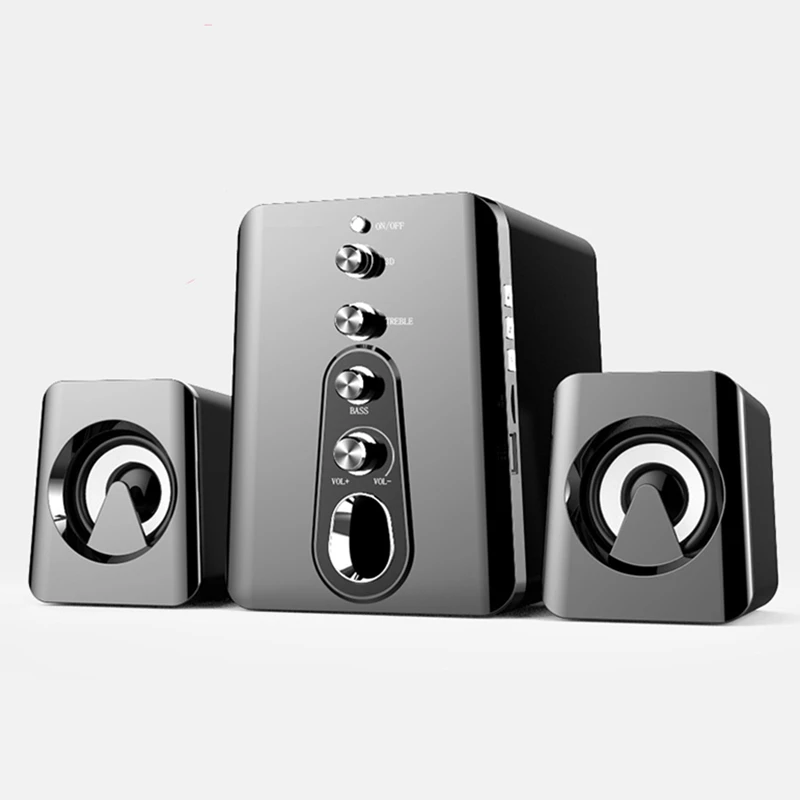 Мультимедийные компьютерные колонки USB power HiFi настольные компьютерные колонки высокое качество стерео ноутбук портативный USB Сабвуфер