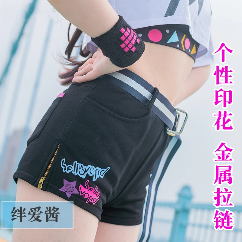 Аниме! YouTuber Kizuna AI первый юбилей живая Сексуальная Милая форма косплей костюм