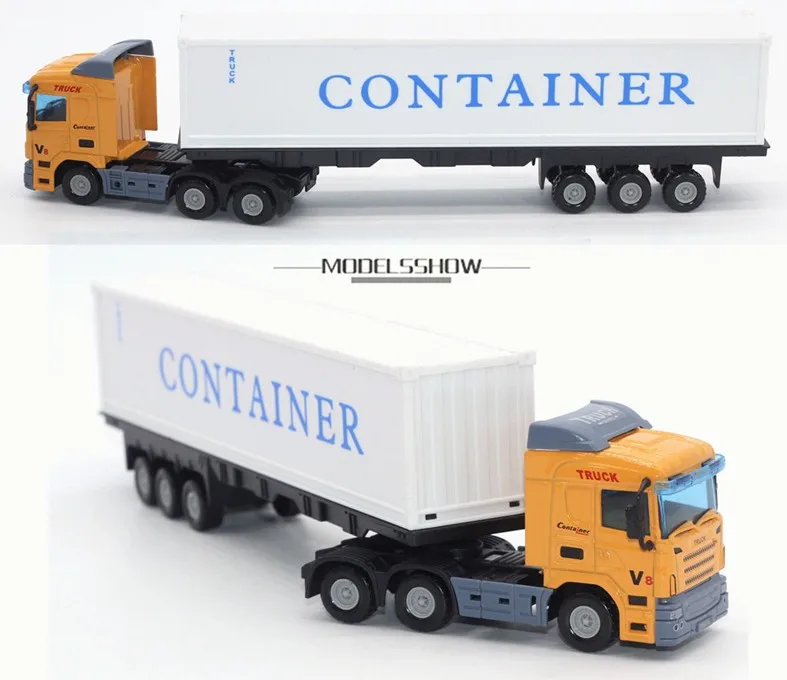 1:48 литые под давлением Автомобили сплав грузовик игрушки 1/48 металлическая