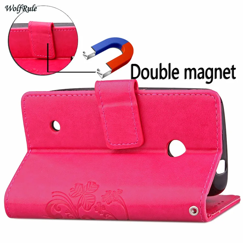 WolfRule Handbag Case For Nokia Lumia 530 Cover Flip PU Leather &amp TPU Phone Wallet | Мобильные телефоны и аксессуары