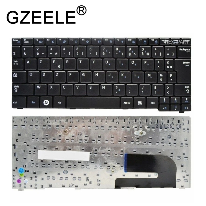 Новинка клавиатура GZEELE для Samsung N150 plus N143 N145 N148 N158 NB30 NB20 N102 N102S N148P NB30P французский