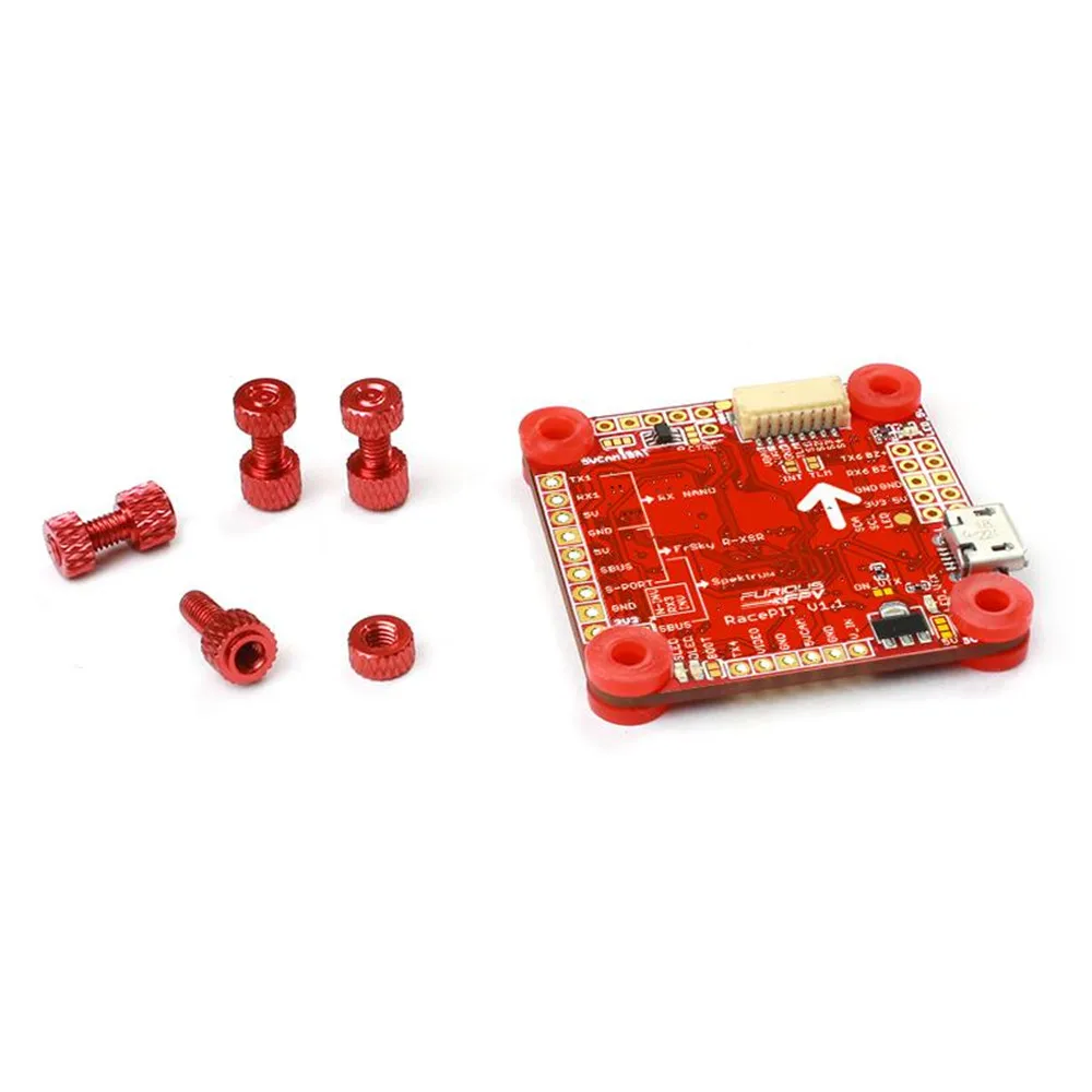 Новости FuriousFPV Racepit F4 Контроллер полета AIO OSD 5 в BEC и черные коробки для радиоуправляемого дрона FPV гоночные модели запчасти DIY Асса