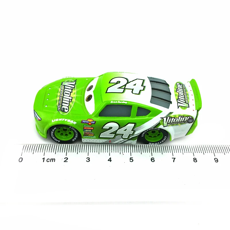 Disney Pixar Cars 3 № 24 кирпич Yardley 1:55 литья под давлением Металл Игрушечная машина из