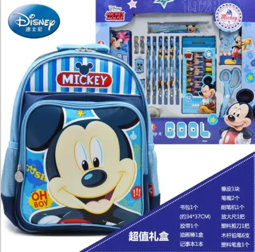 Disney Микки Мышь сумка Канцелярский набор 11 шт. студент обучения поставок школы
