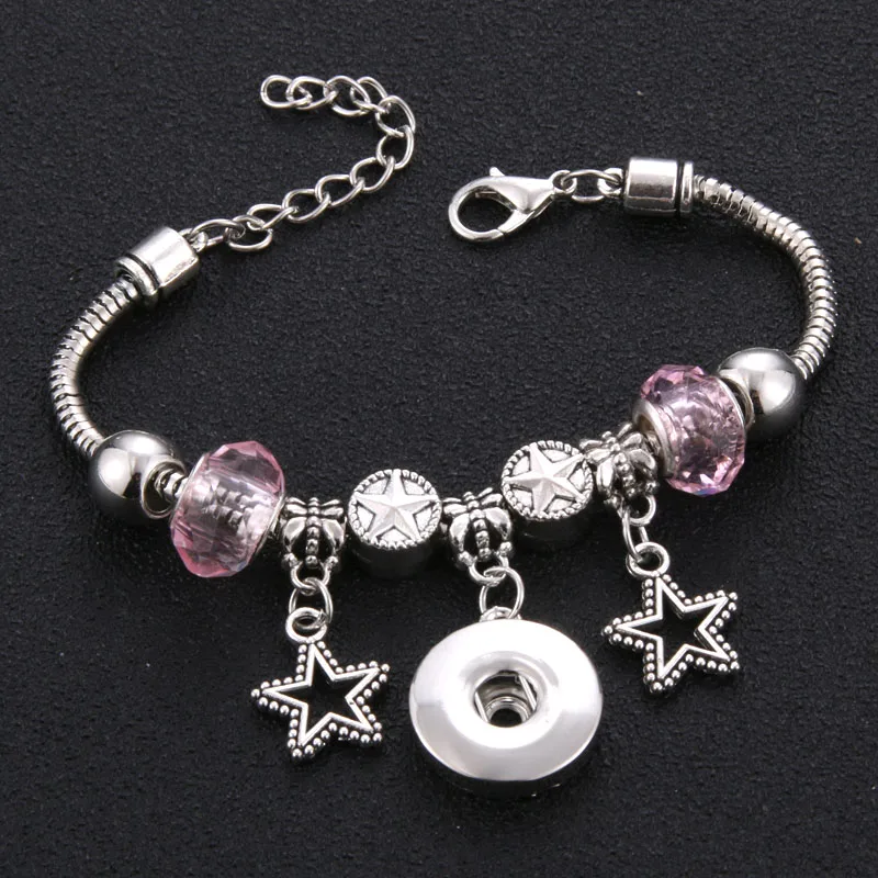 Новинка 2019 ювелирные изделия со звездами пряжка лобстер женский браслет с