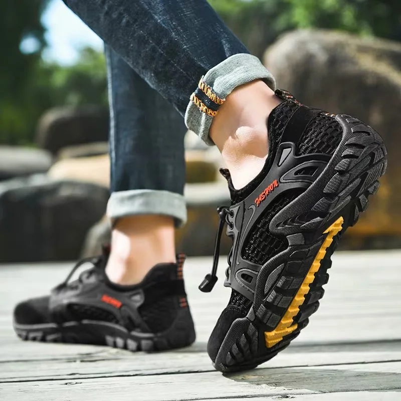 Уличная Мужская походная обувь водонепроницаемые дышащие тактические армейские