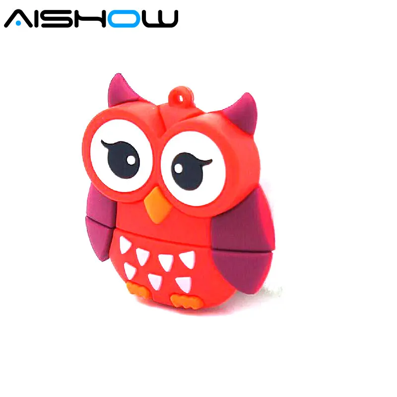 

USB-флеш-накопитель в виде совы, 32-4 Гб, USB 2,0