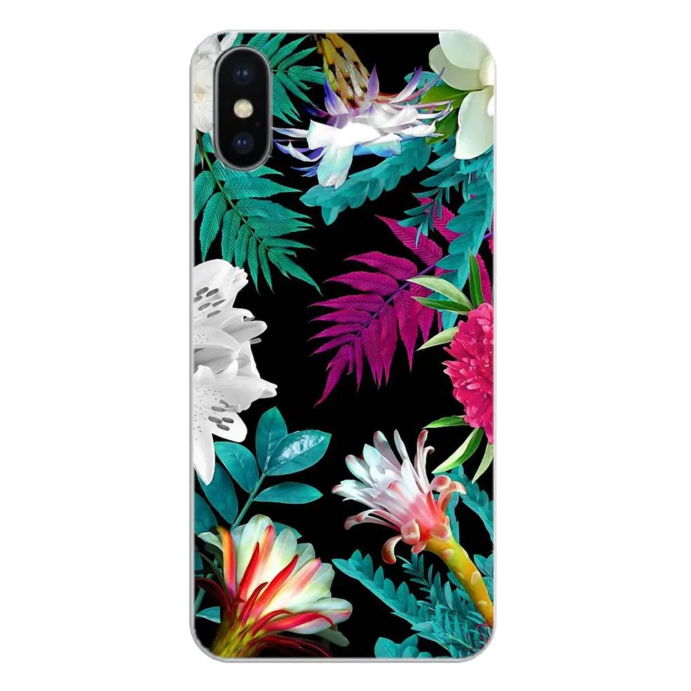 Flowers Pattern Vintage Ring Grip Peony Rose Silicone Skin Cover For Samsung Galaxy Note 8 9 S9 S10 A8 A9 Star Lite Plus A6S A9S |