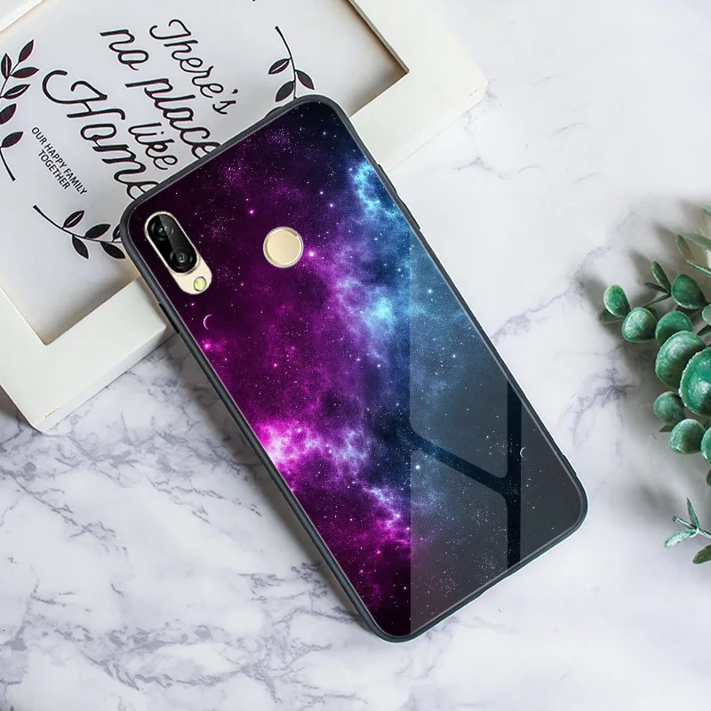 Huawei P30 Lite чехол huawei PRO P10 P20 для задней крышки твердый PC Тонкий TPU черный P9 2016 Capa