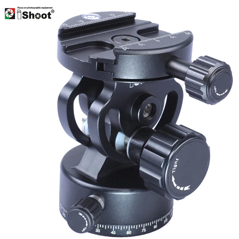 Цельнометаллическая панорамная головка iShoot 2D 360 для панорамной съемки шаровая