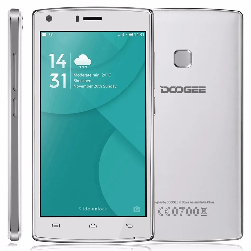 Doogee X5 MAX Pro Смартфон 5.0 Дюймов Android 6.0 MTK6737 Quad ядро Мобильного Телефона 2 ГБ RAM 16 ROM