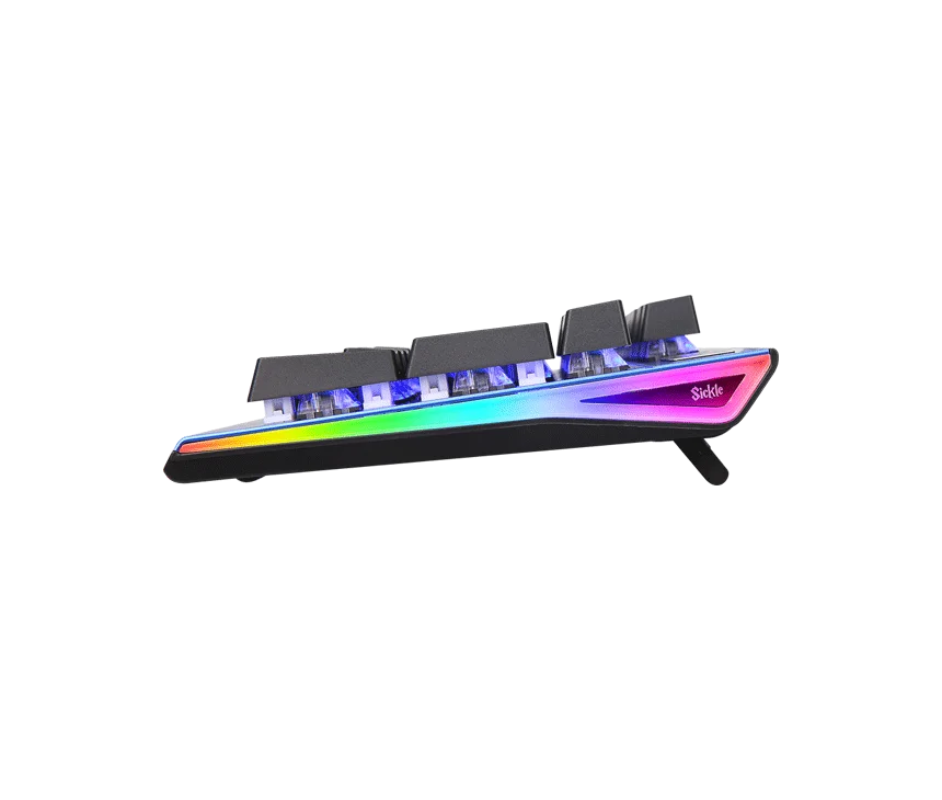 SADES клавиатура K13 серповидная Механическая игровая клавиатура 104 клавиш USB разъем Kailh синий переключатель для ПК/рабочего стола/ноутбука