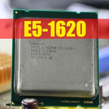 Intel Xeon четырехъядерный процессор E5 1620 E5-1620 процессор LGA 2011 процессор для настольных ПК процессор funcionando corretamente Intel Xeon четырехъядерный процессор E5 1620 E5-1620 процессор LGA 2011 процессор для настольных ПК процессор funcionando corretamente