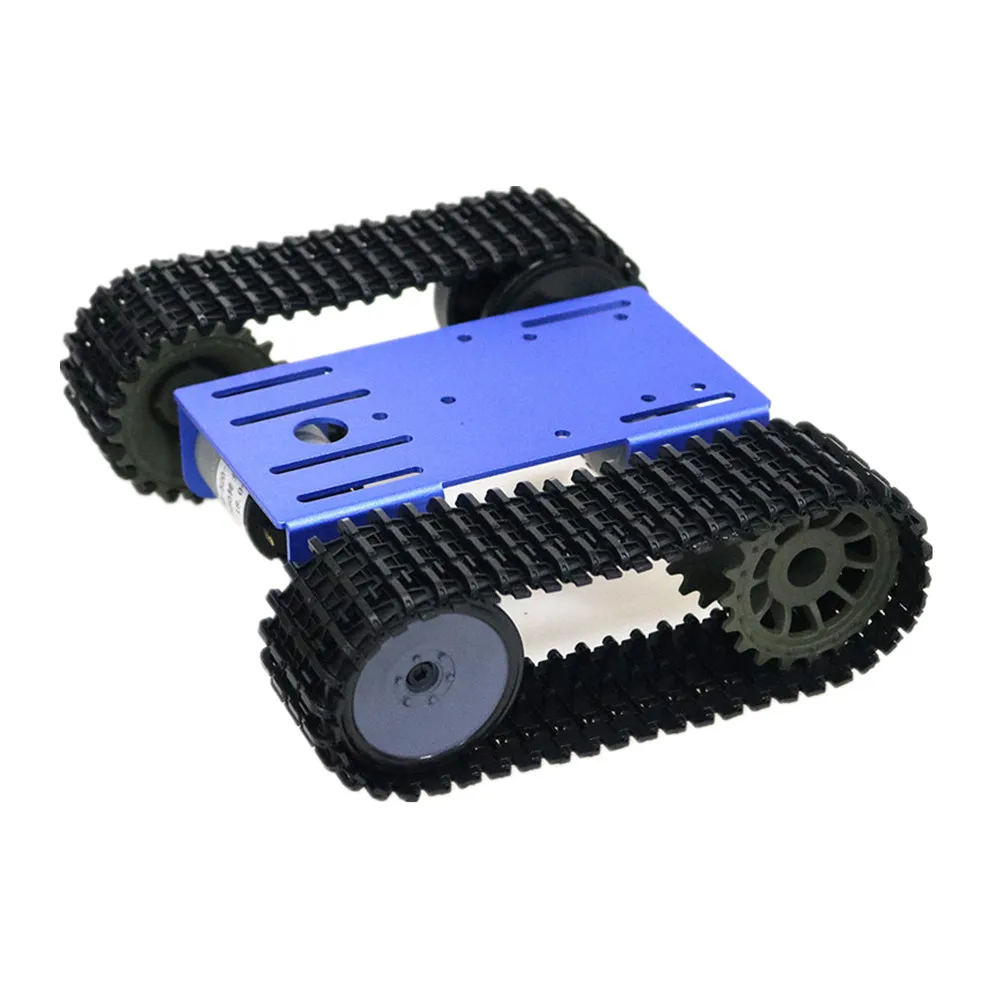 

Мини TP101 интеллектуальная тележка на шасси, металлическая панель, движущаяся платформа, робот-гусеничный танк, умный автомобиль, 33 двигателя