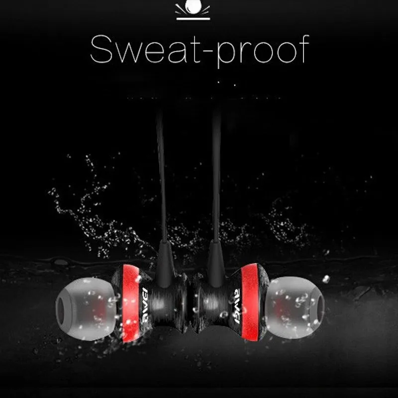 AWEI A980BL Bluetooth беспроводные наушники спортивные наушники для бега Auriculares Audifonos Fone De Ouvido для iPhone sony