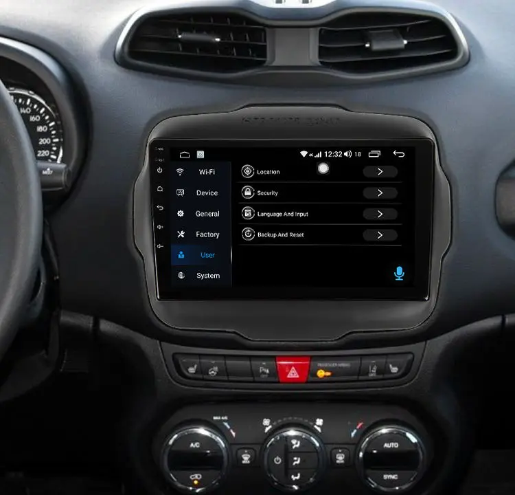 9 'ɺndroid 8 0 автомобильный Радио GPS навигационный плеер для Jeep Renegade 2016-2018