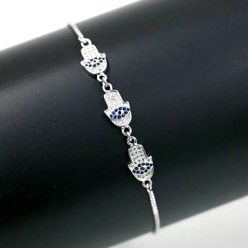 BPPCCR с украшением в виде кристаллов кубического циркония для женщин браслет