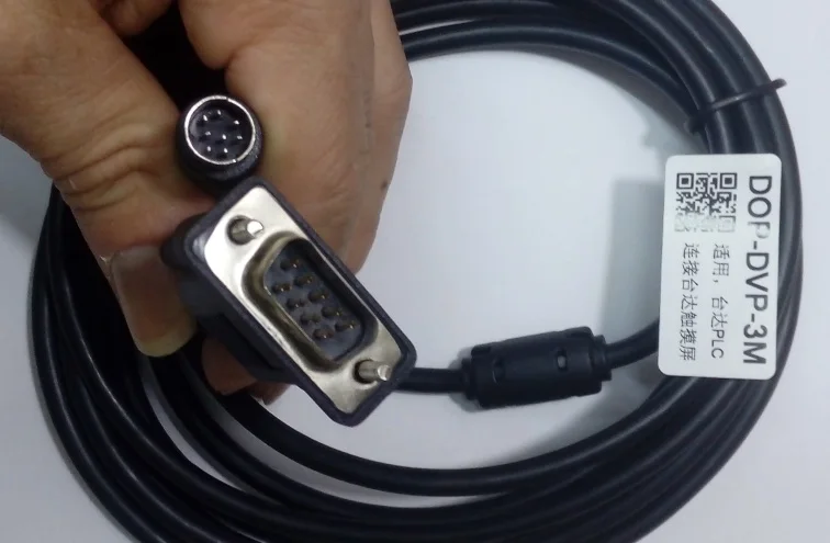 Совместим с аналогичным кабелем связи для Φ HMI и PLC кабель DOPDVP замена DOP/ DVP |