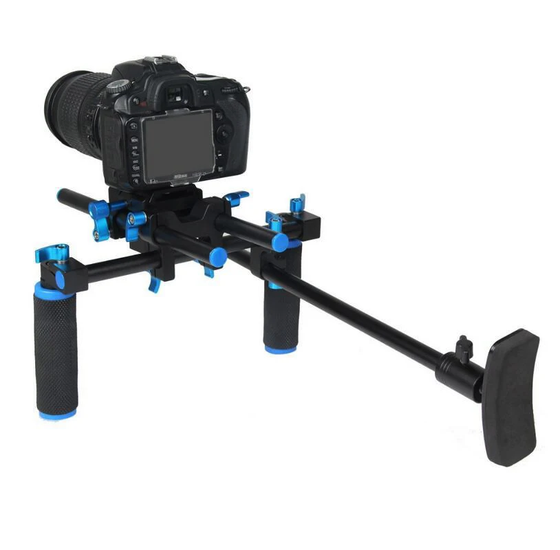 Двойной ручкой плеча стабилизатора/Кронштейн Видео Стрельба устойчивый видео